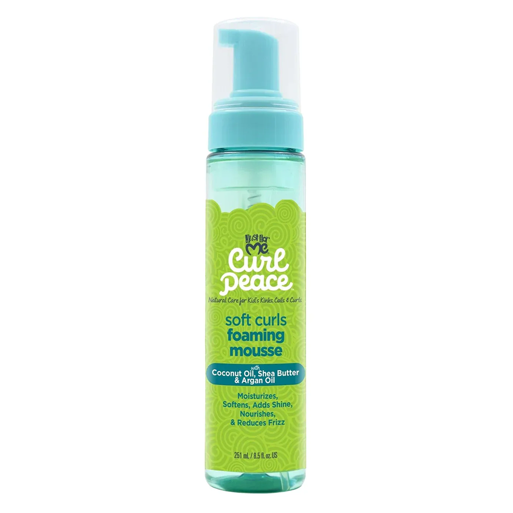 Just For Me Curl Peace Soft Curls Mousse 8.5oz-Styling Mousse-Beauty and hair supply