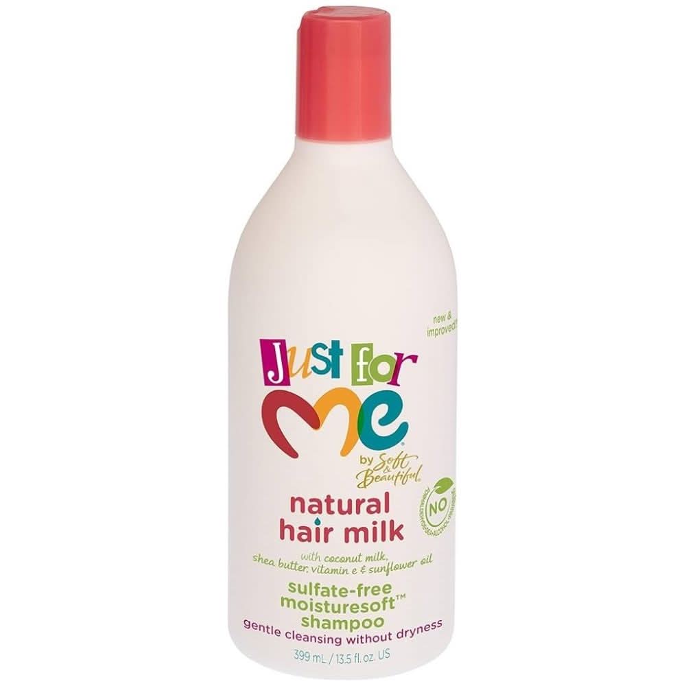 Just For Me Hair Milk Sulfate Free Shampoo 399ml-Moisturizing Shampoo-Beauty and hair supply