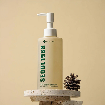 K-Secret Seoul 1988 Cleansing Oil Pine Cica 1 Probiotics 200ml-Cleansing Oil-Beauty and hair supply
