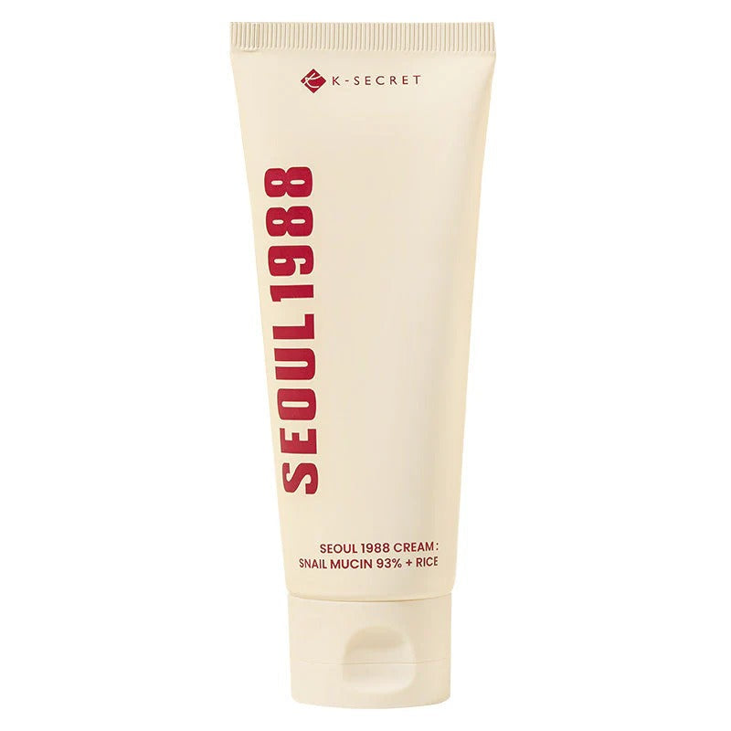 K-Secret Seoul 1988 Cream with 93% Snail Slime and Rice 100ml-Gel Cream-Beauty and hair supply