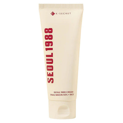 K-Secret Seoul 1988 Cream with 93% Snail Slime and Rice 100ml-Gel Cream-Beauty and hair supply