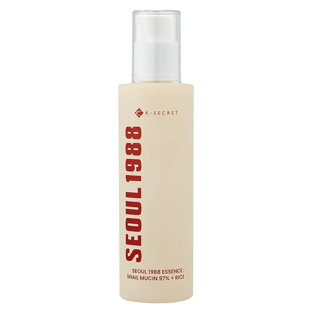 K-Secret Seoul 1988 Essence Snail Mucin 97% + Rice 100ml-Dermatological Serum-Beauty and hair supply