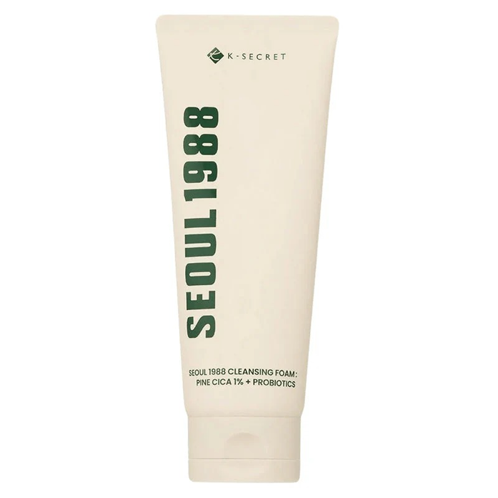K-Secret Soeul 1988 Cleansing Foam Pine Cica 1% + Probiotics 150ml-Gel Cleanser-Beauty and hair supply