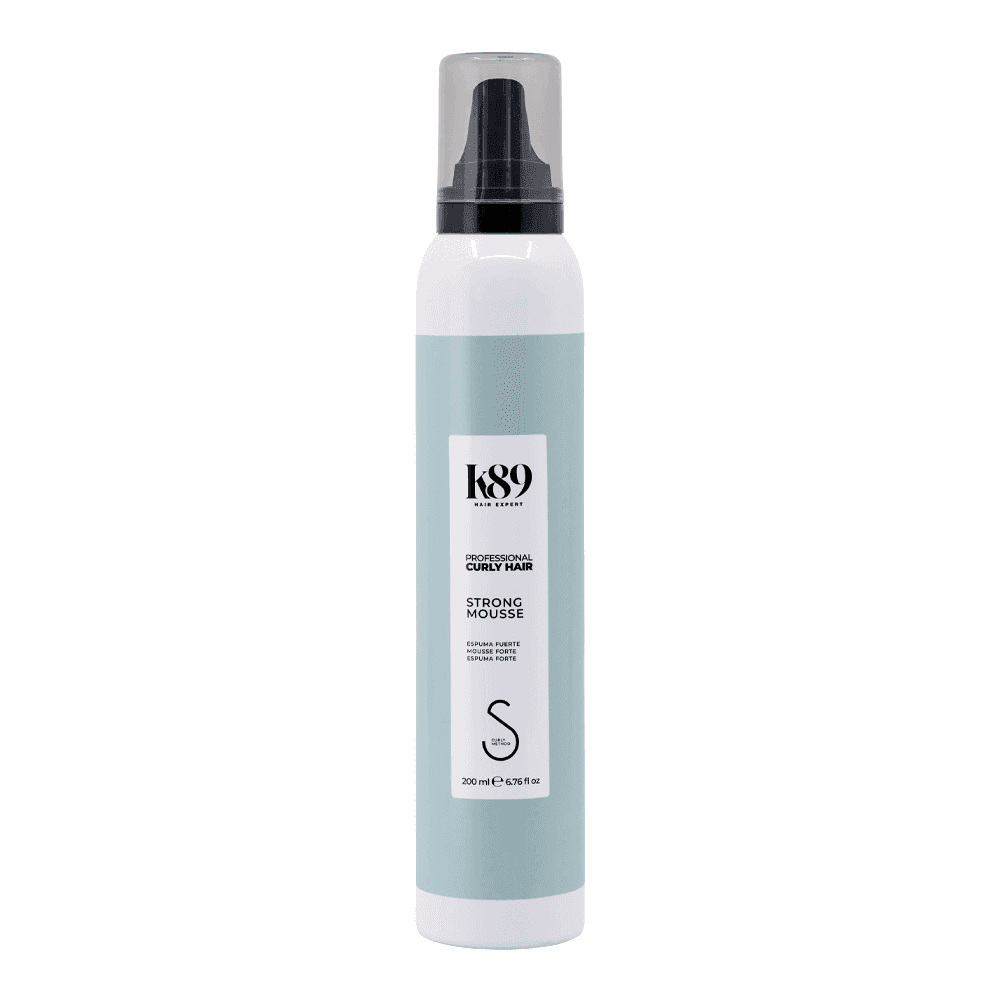 K89 Professional Curly Hair Mousse Strong 200ml-Styling Mousse-Beauty and hair supply