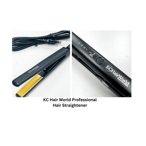 KC Hair World Professional Hair Straightener - Beauty and Hair Supply