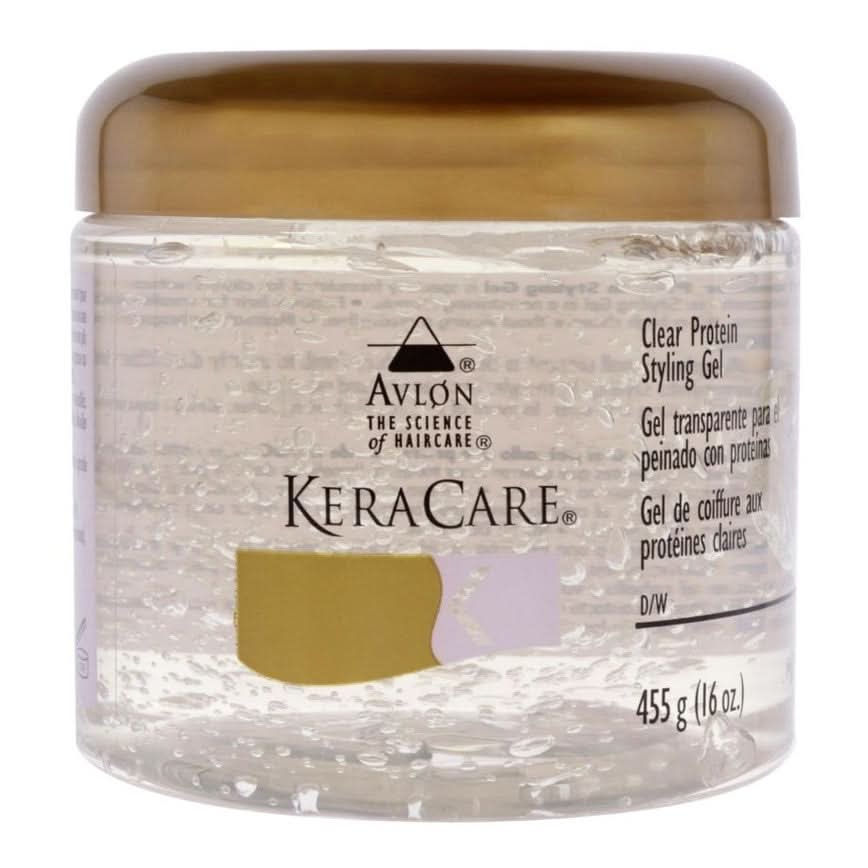 Keracare Clear Protein Style Gel 473ml-Gel-Beauty and hair supply