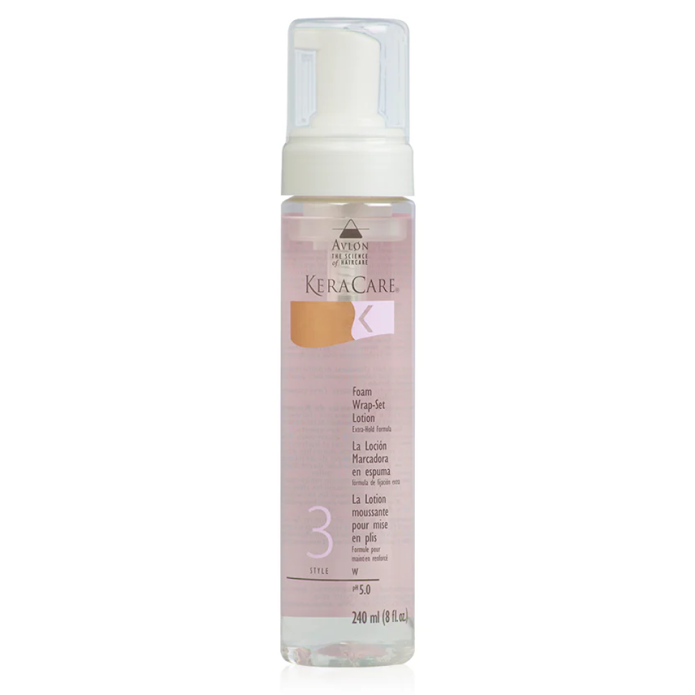 KeraCare Foam Wrap Extra Hold 240ml-Styling Foam-Beauty and hair supply