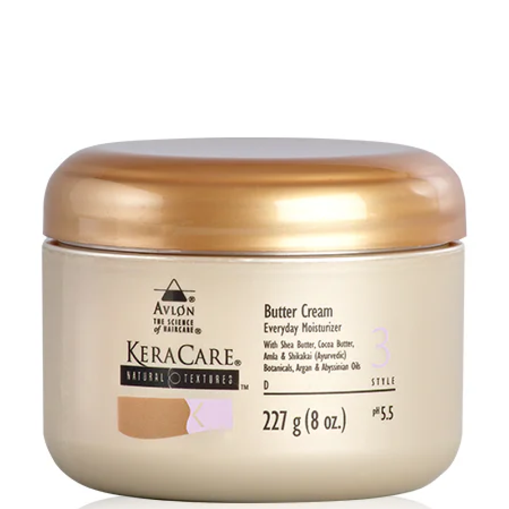 KeraCare Natural Textures Butter Cream 8oz-Twist &amp; Braid Cream-Beauty and hair supply