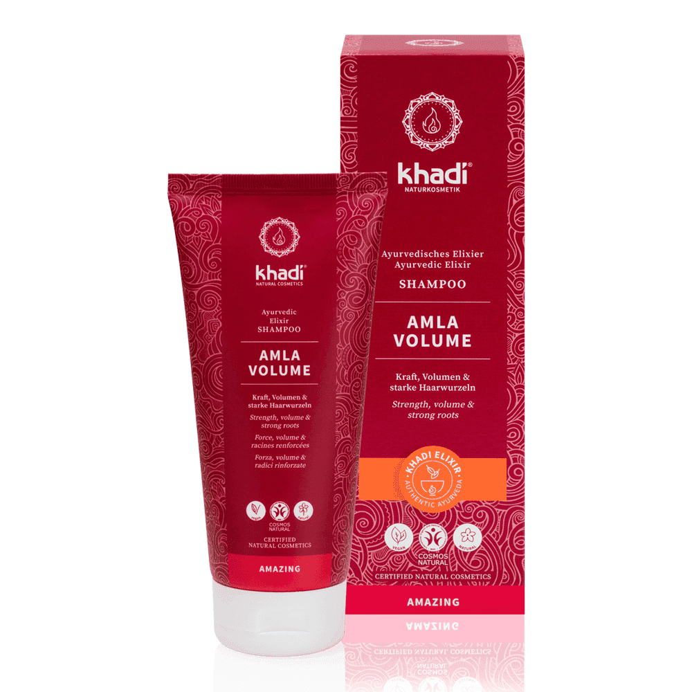 Khadi Ayurvedic Elixir Shampoo Amla Volume 200ml-Volumizing Shampoo-Beauty and hair supply