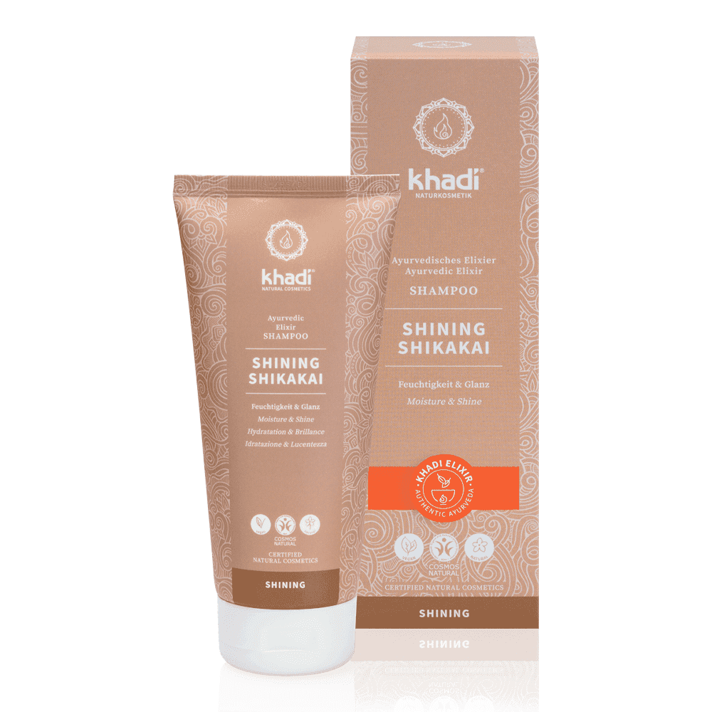 Khadi Ayurvedic Elixir Shampoo Shining Shikakai 200ml-Moisturizing Shampoo-Beauty and hair supply