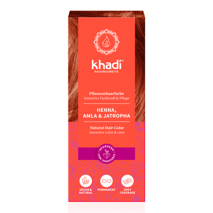 Khadi Natural Henna Dye 100g-Hair Color-Beauty and hair supply