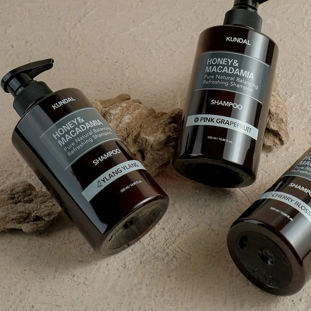 Kundal Honey &amp; Macadamia Nature Shampoo 500ml-Moisturizing Shampoo-Beauty and hair supply