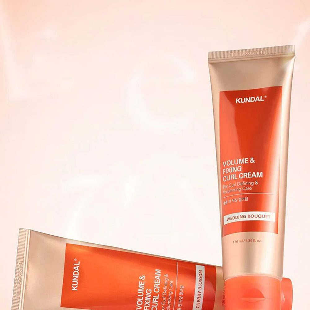 Kundal Volume &amp; Fixing Curl Cream Wedding Bouquet 130ml-Curl Defining Cream-Beauty and hair supply