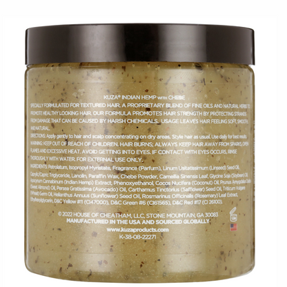 Kuza Indian Hemp &amp; Scalp W/Chebe 7.7oz-Gel-Beauty and hair supply