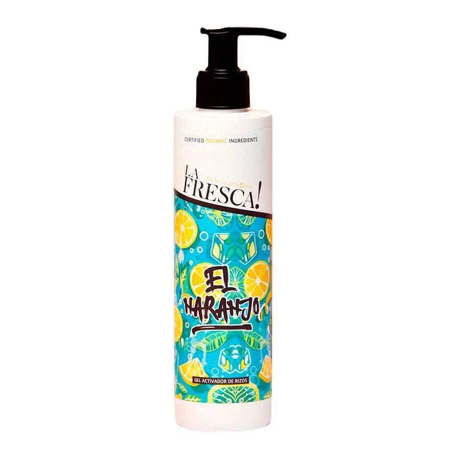 La Fresca El Naranjo Eco Curl Gel with Orange Scent-Gel-Beauty and hair supply