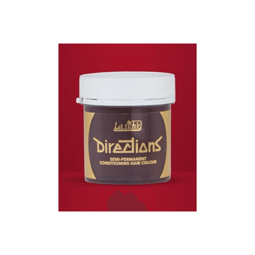 La Riché Directions Semi Permanent Hair Colour #Vermillion Red 88ml - Beauty and Hair Supply