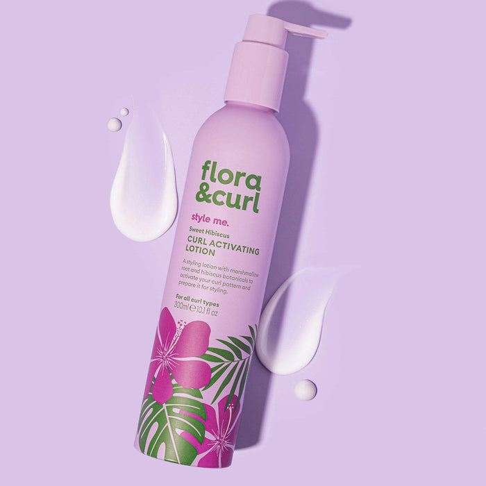 Loción Activadora Sweet Hibiscus Curl Activating Lotion Flora & Curl - Beauty And Hair Supply