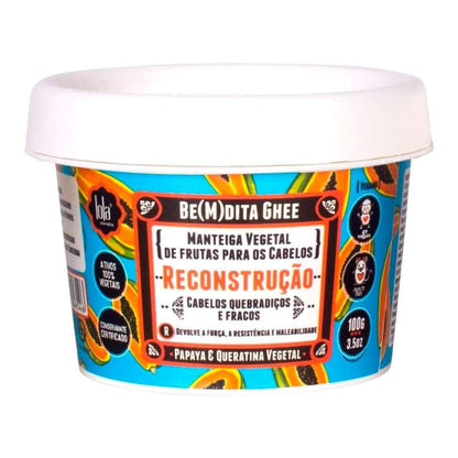 Lola Cosmetics Be(M)dita Ghee Reconstruction Mask Papaya &amp; Vegetable Keratin 100g