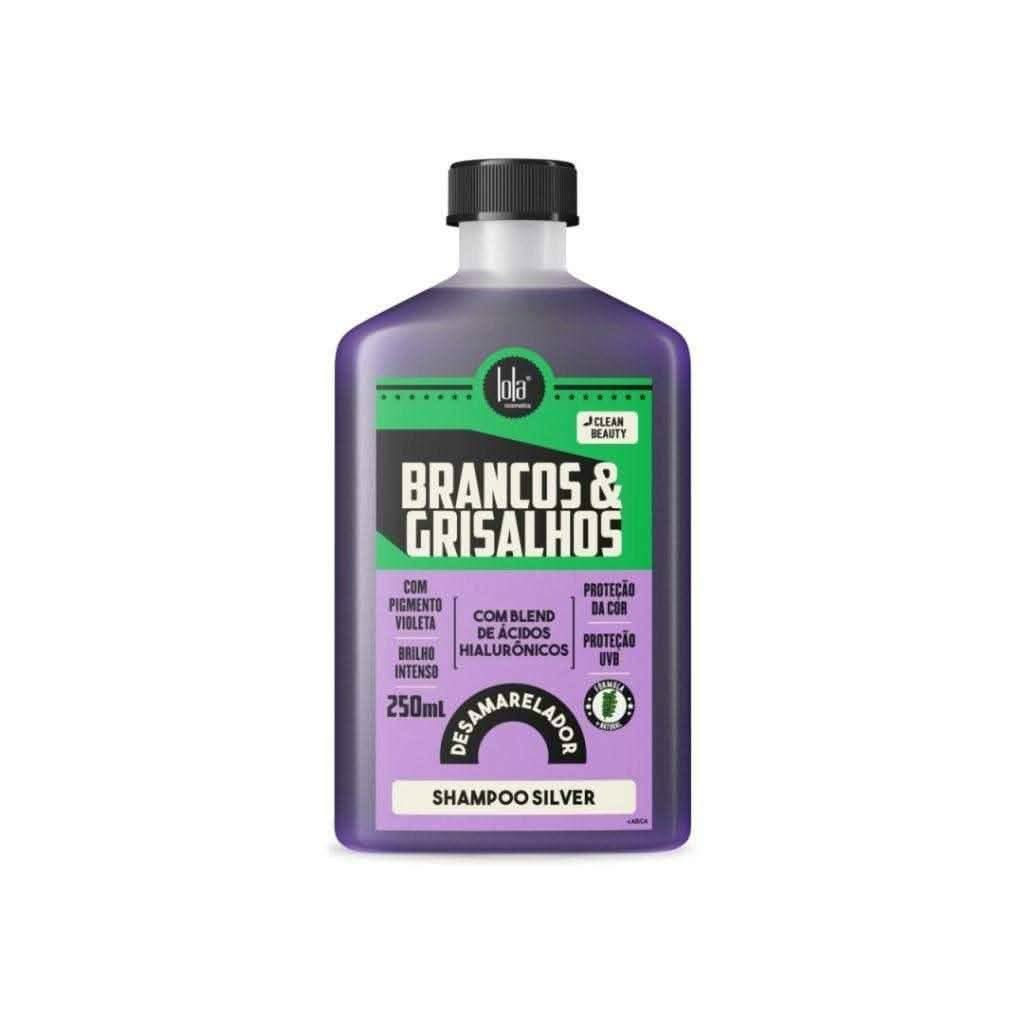 Lola Cosmetics Brancos &amp; Grisalhos Silver Toning Shampoo 250ml