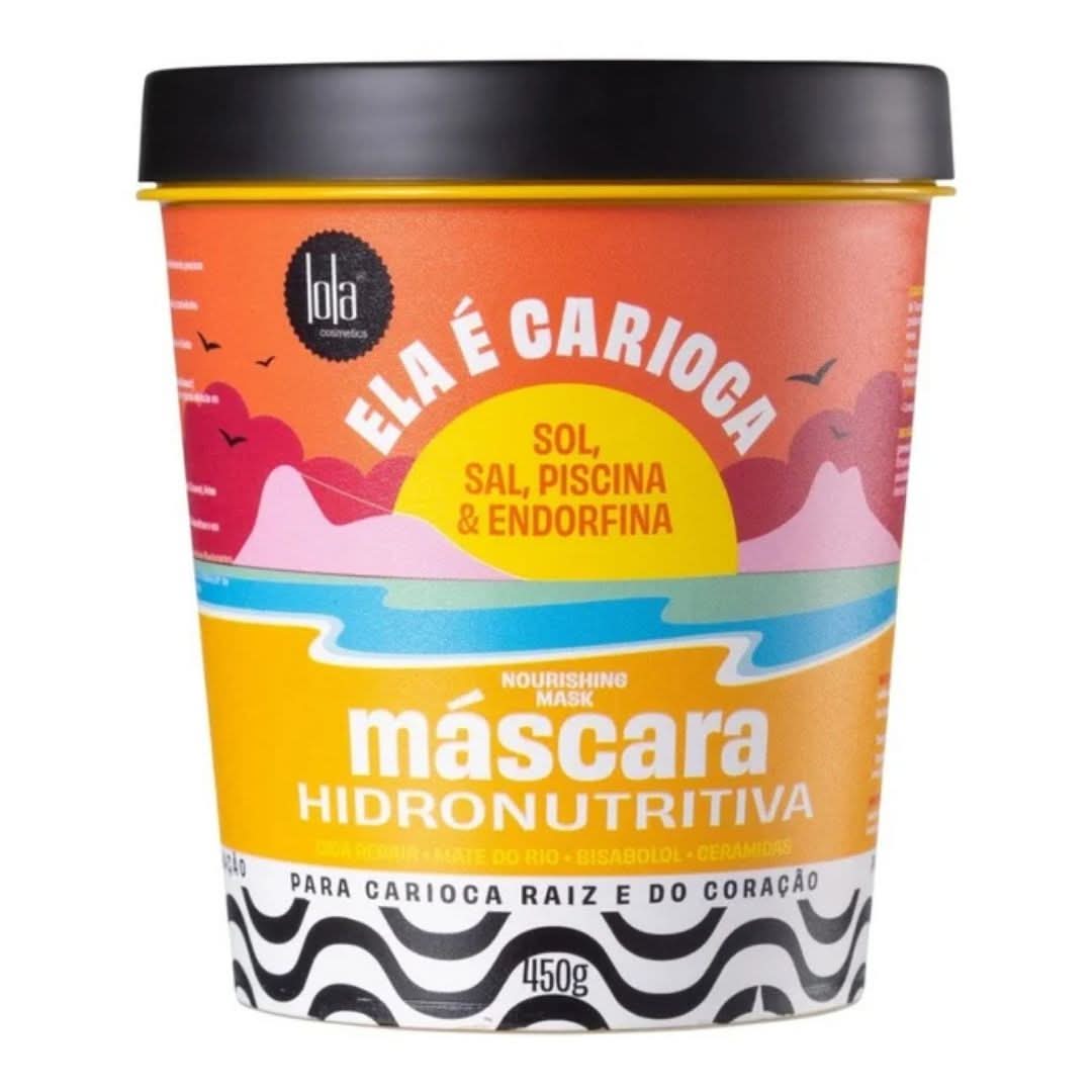 Lola Cosmetics Ela É Carioca Hydronutritive Mask 450g-Hair Mask-Beauty and hair supply