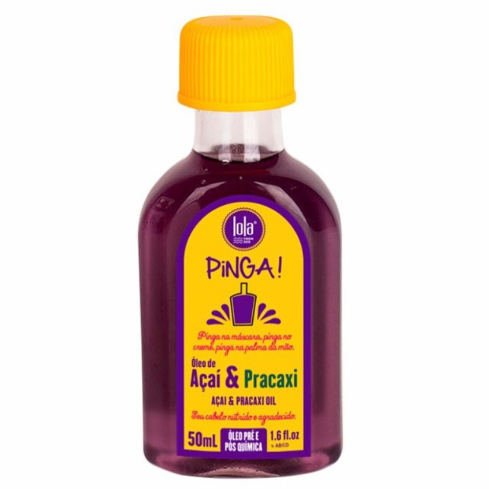 Lola Cosmetics Pinga – Açaí and Pracaxi – Oil 50ml-Hair Oil-Beauty and hair supply