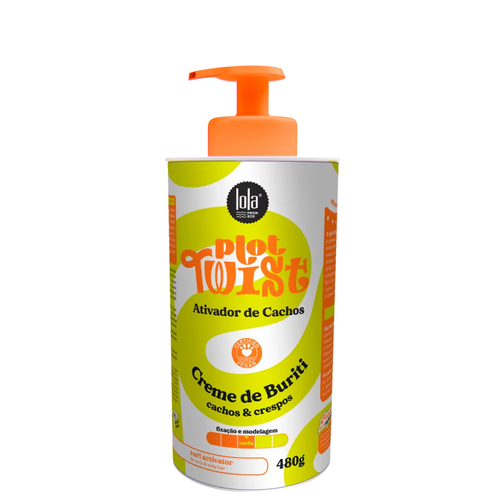 Lola Cosmetics Plot Twist Curl Activator Buriti Cream 480ml-Curl Defining Cream-Beauty and hair supply