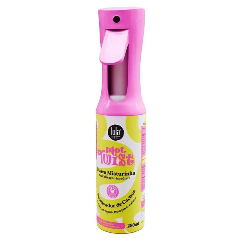 Lola Cosmetics Plot Twist Guava Curl Reactivating Mix 280ml-Curl Refresher-Beauty and hair supply