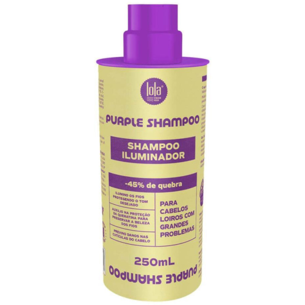 Lola Cosmetics Purple Illuminating Shampoo 250ml-Toning Shampoo-Beauty and hair supply