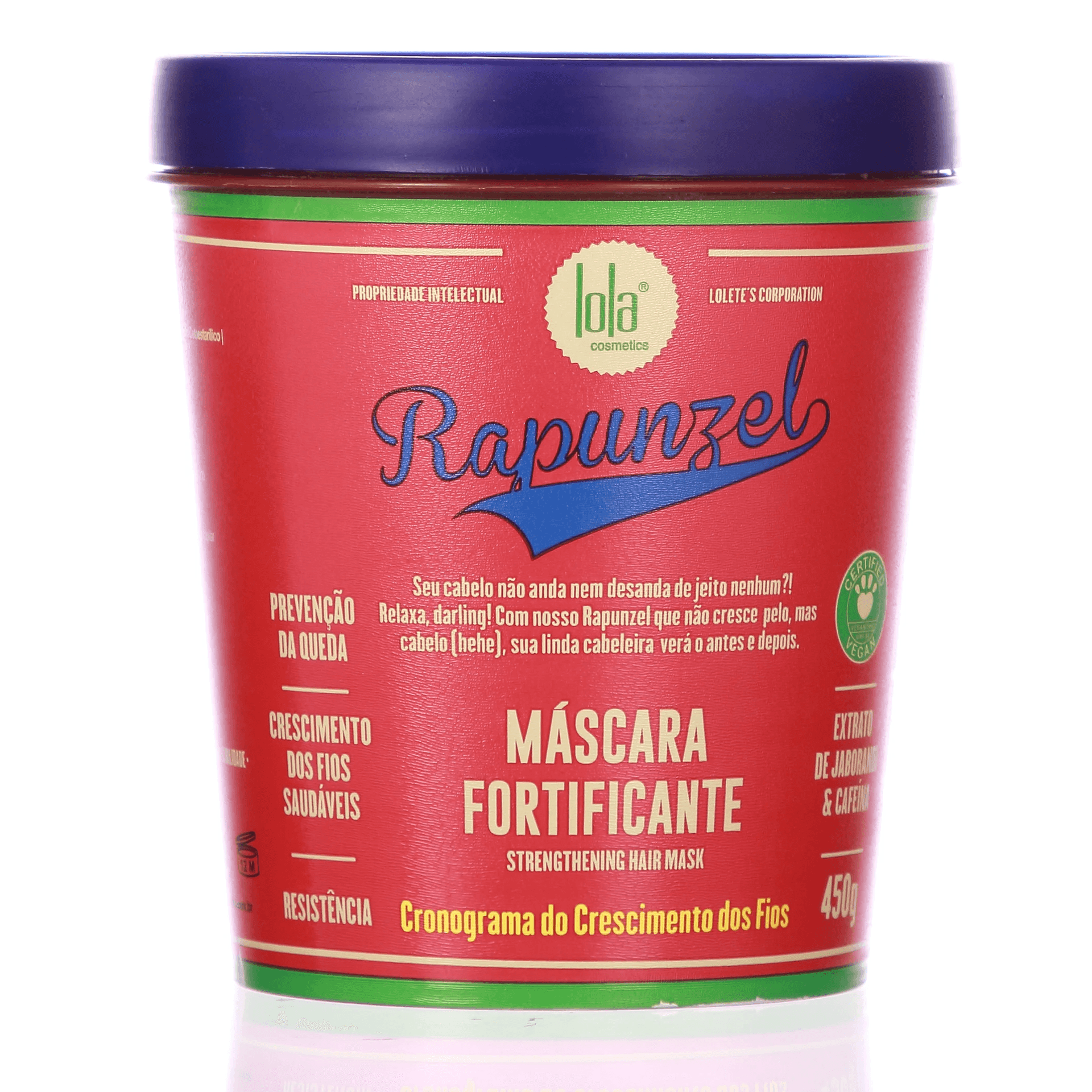 Lola Cosmetics Rapunzel Strengthening Mask 450g-Hair Mask-Beauty and hair supply