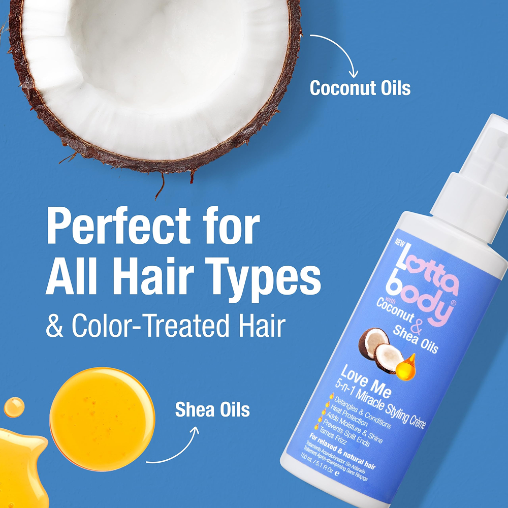 Lottabody Coco+Shea 5-n-1 Leave-in Treatment 5oz-All-Beauty and hair supply
