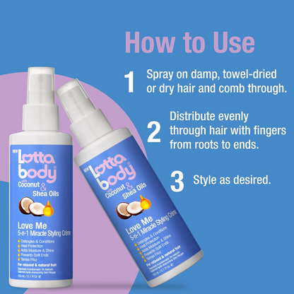 Lottabody Coco+Shea 5-n-1 Leave-in Treatment 5oz-All-Beauty and hair supply