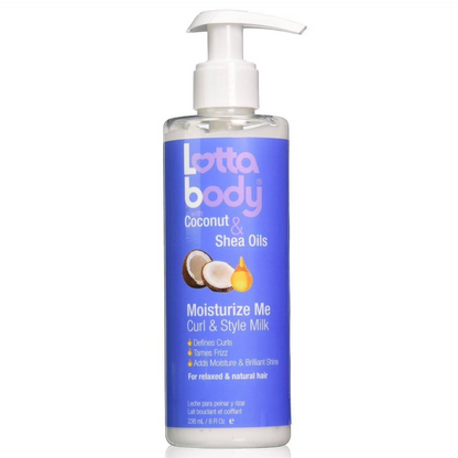 Lottabody Coco+Shea Style Milk 8oz-All-Beauty and hair supply