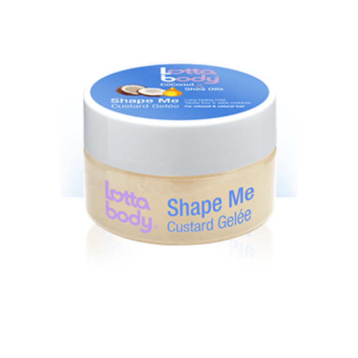 Lottabody with Coconut & Shea Oils Shape Me Custard Gel 198g - Beauty and Hair Supply