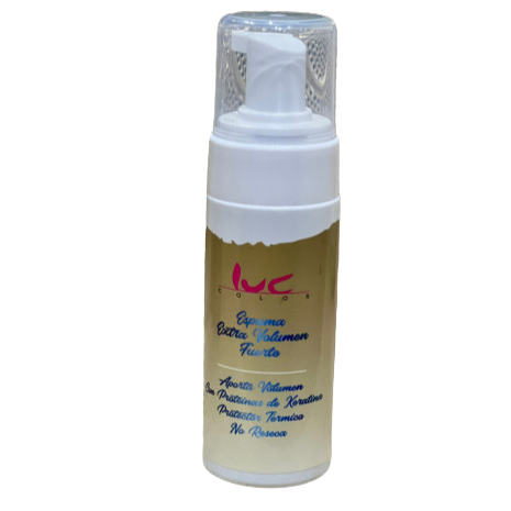 Luc Color Espuma Extra Volumen Fuerte 160ml-Volumizing Mousse-Beauty and hair supply