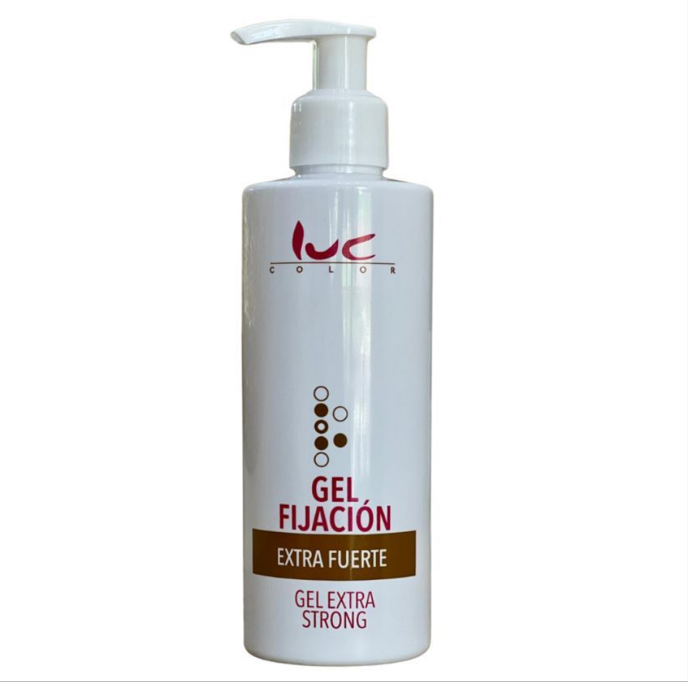 Luc Color Gel Fijación Extra Fuerte 250ml-Gel-Beauty and hair supply