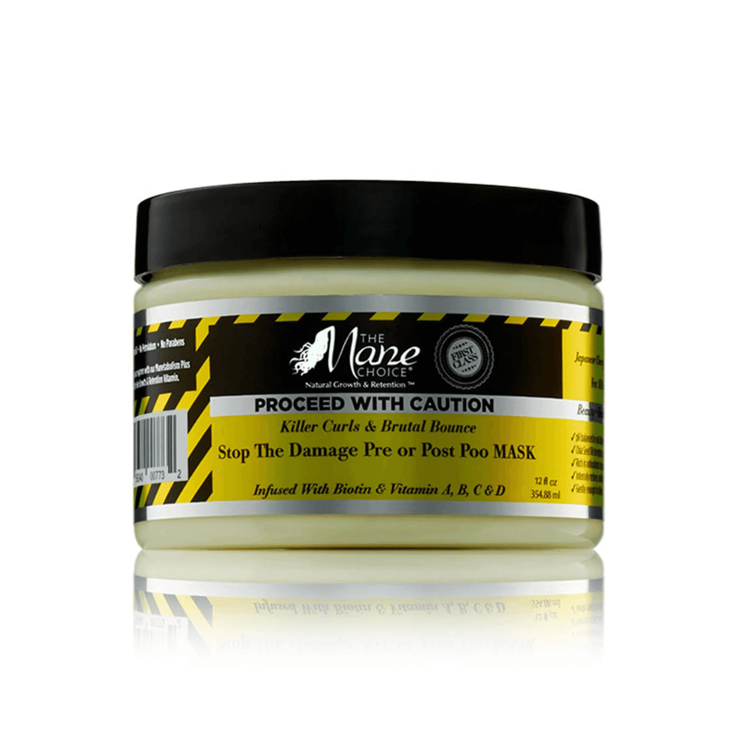 Mane Choice Caution! Killer Curls &amp; Koils! Mask 12oz-Hair Mask-Beauty and hair supply