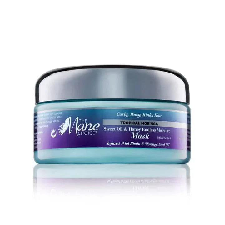 Mane Choice Tropical Moringa Sweet oil and Honey Endless Moisture Mask 237ml-Hair Mask-Beauty and hair supply