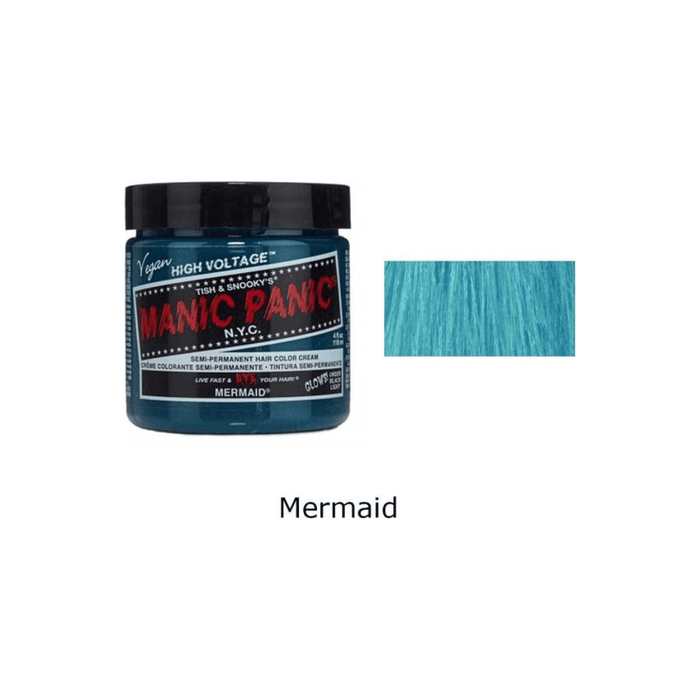 Manic Panic Semi Permanent Hair Color Cream 118ml #Mermaid - Beauty and Hair Supply