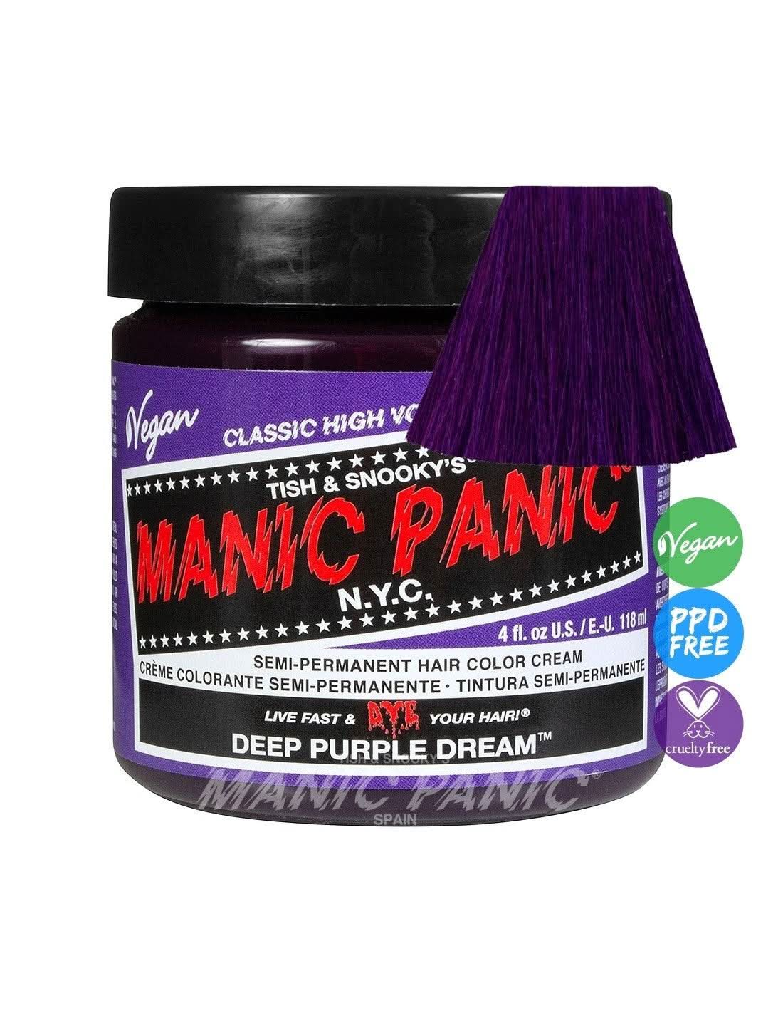 Manic panic Tinte Semi-Permanent 118ml-Temporary Hair Color-Beauty and hair supply