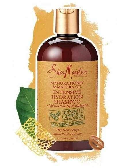 Manuka Honey & Mafura Oil Intensive Hydration Champú Shea Moisture - Beauty And Hair Supply