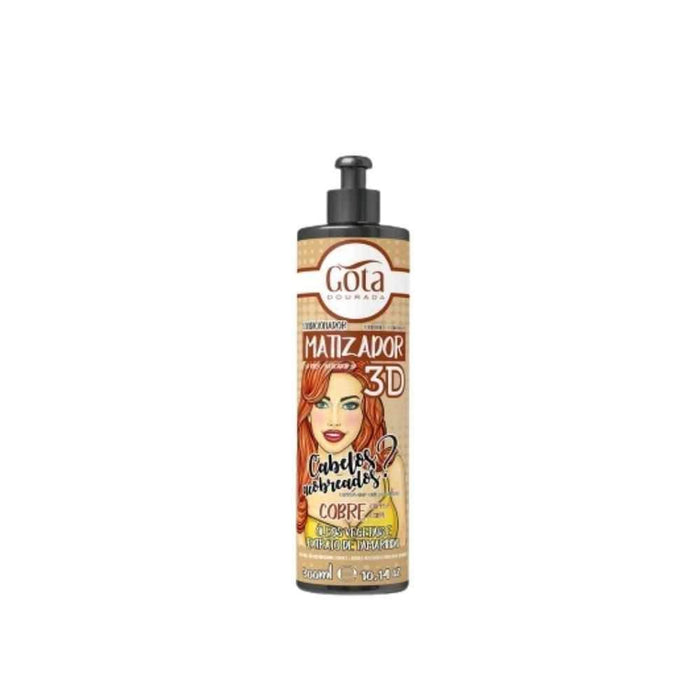 Gota Dourada Matizador 3D 120ml - Beauty And Hair Supply