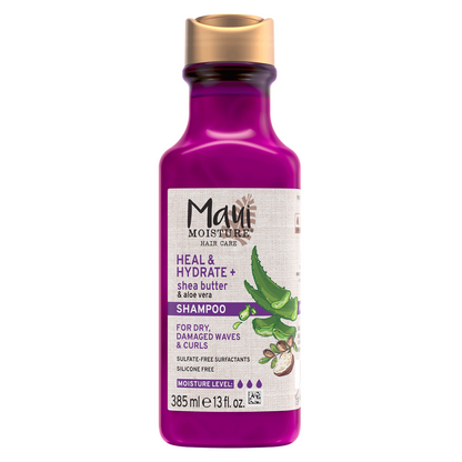 Maui Moisture Heal &amp; Hydrate Shea Butte Shampoo 13oz-All-Beauty and hair supply