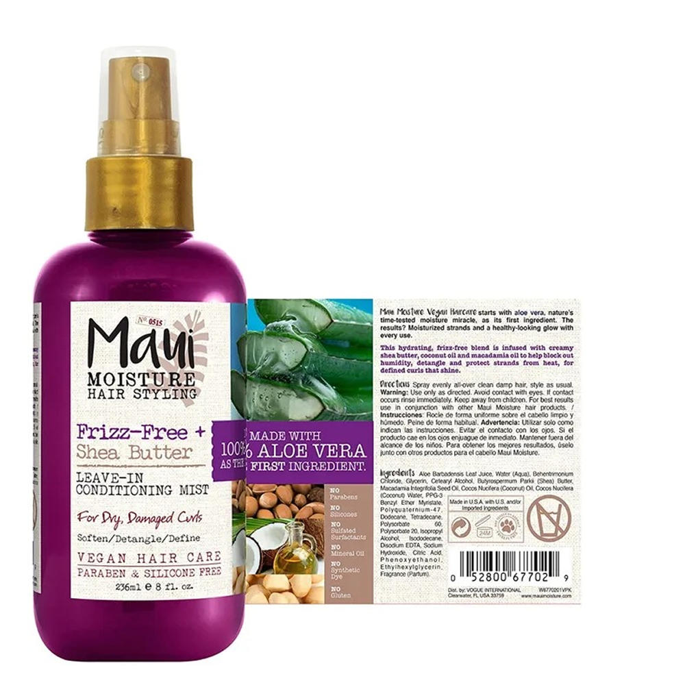 Maui Moisture Shea Butter Leave in Mist 8oz-All-Beauty and hair supply