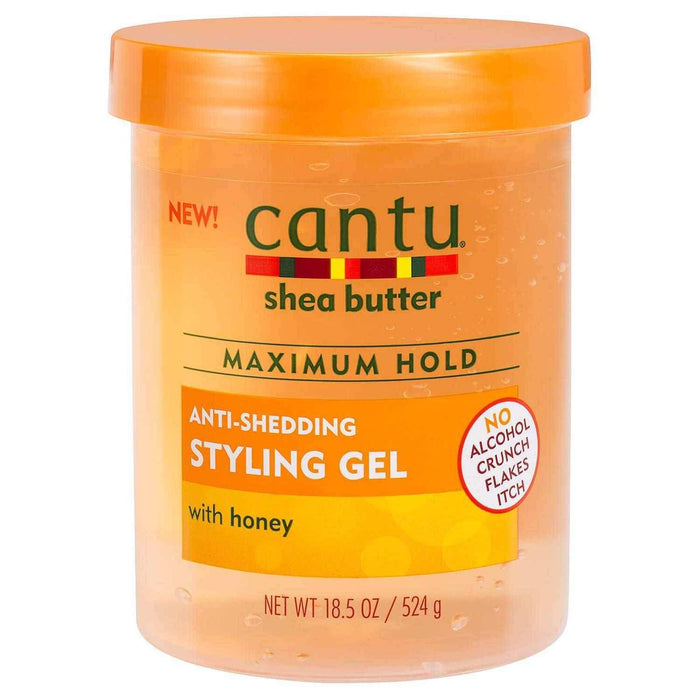 Maximum Hold Anti-Shedding Styling Honey Gel Cantu - Beauty And Hair Supply