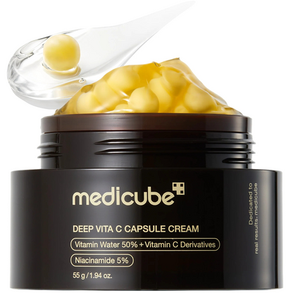 Medicube Deep Vitamin C Capsule Cream 55g-Vitamin C Brightening Cream-Beauty and hair supply