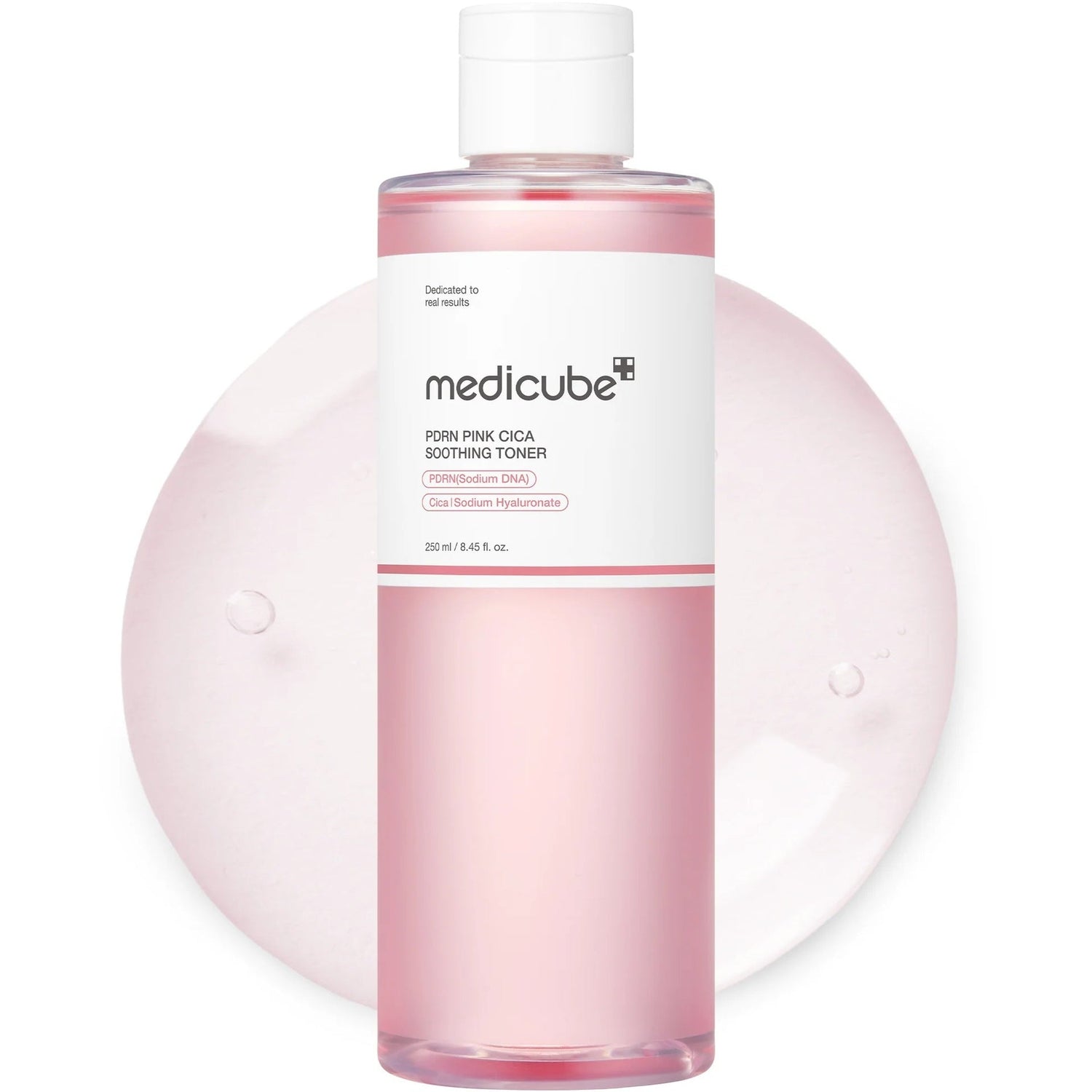 Medicube Pdrn Pink Cica Toner 250ml-Toner-Beauty and hair supply