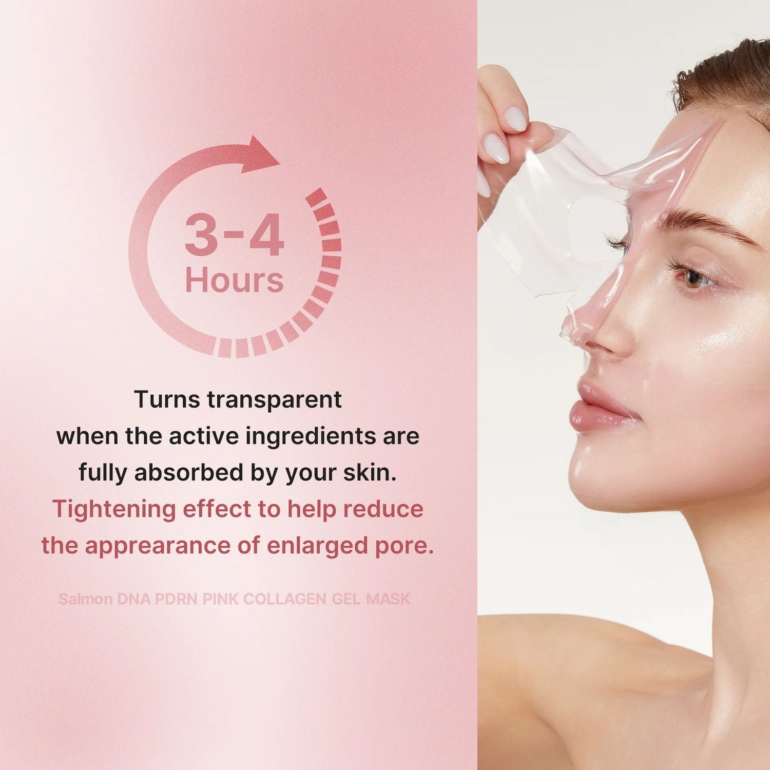 Medicube Pdrn Pink Collagen Gel Mask - 4 Sheets-Hydrogel Sheet Mask-Beauty and hair supply