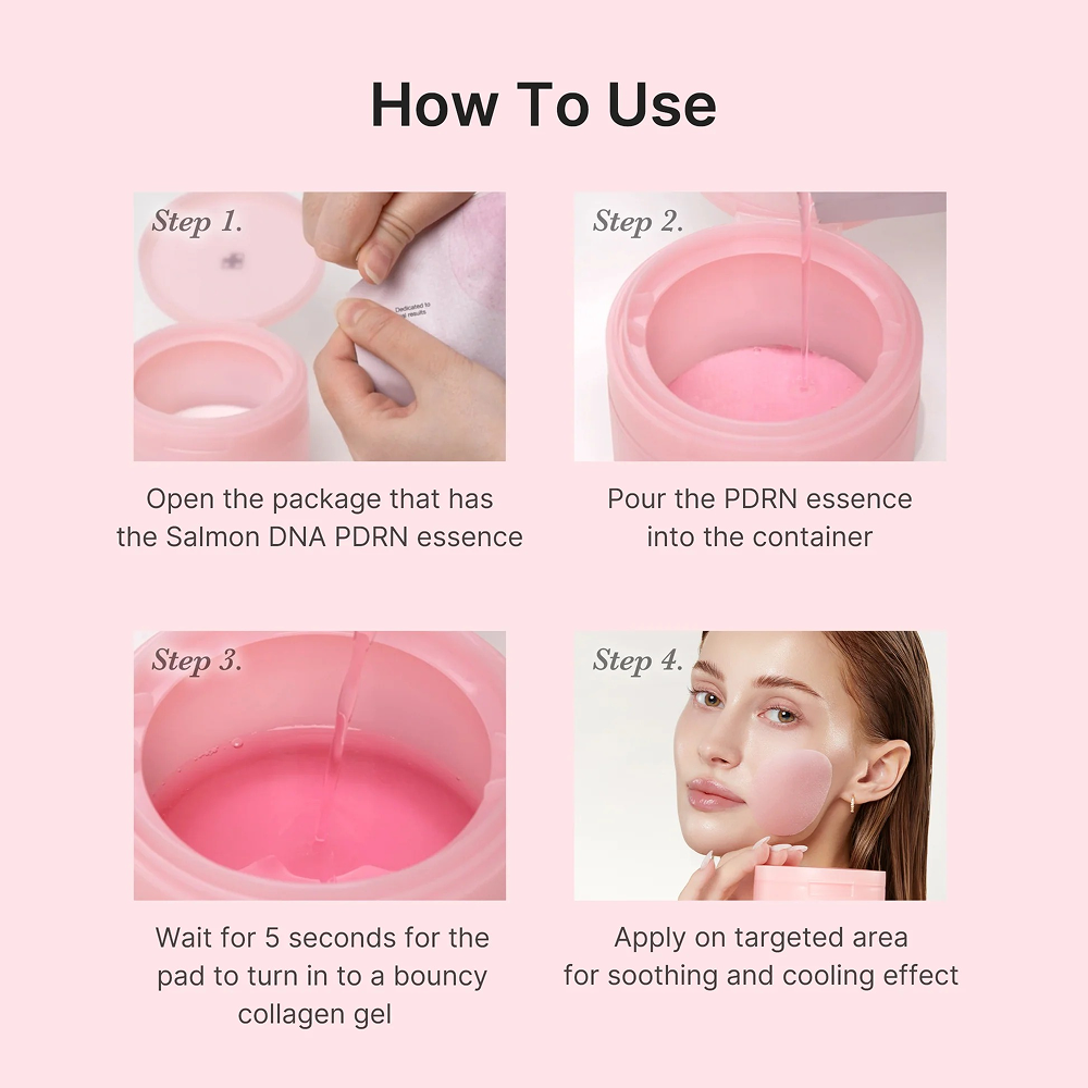 Medicube Pdrn Pink Collagen Toning Gel Toner Pad 70Pads-Collagen Pads-Beauty and hair supply