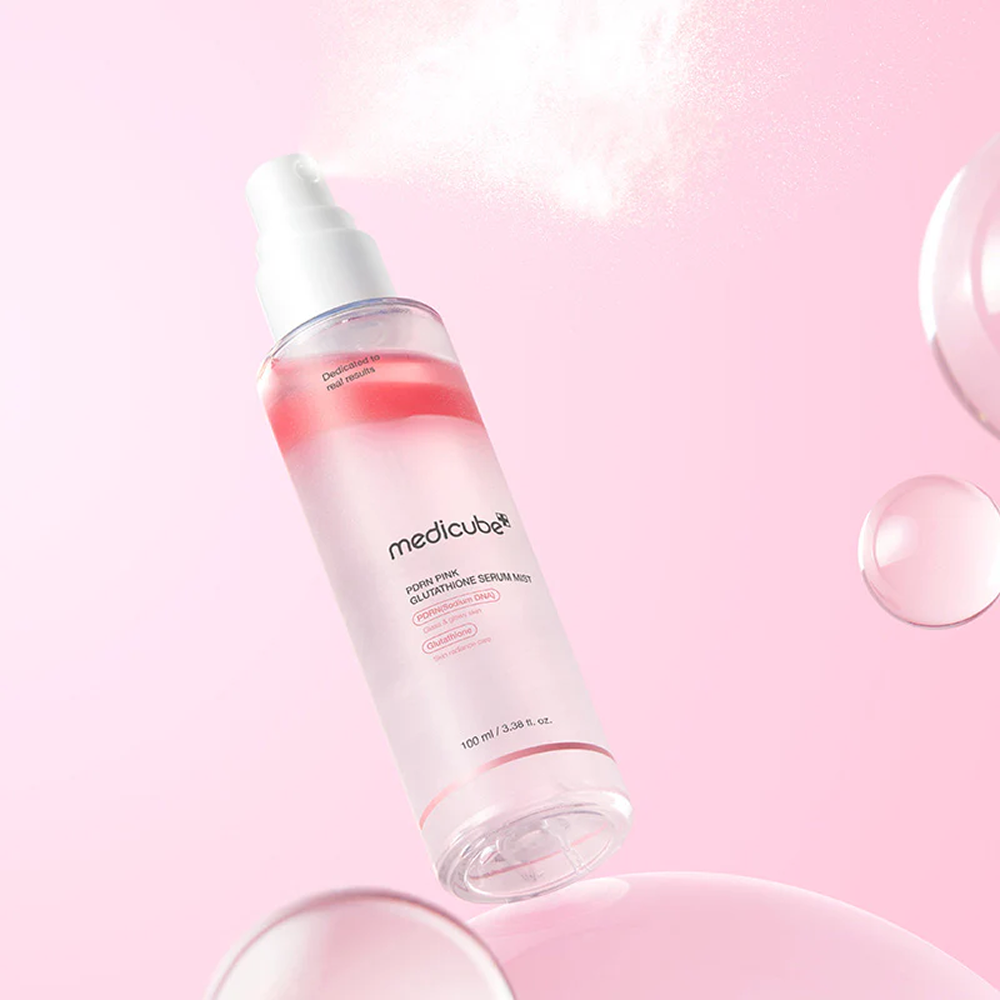 Medicube Pdrn Pink Glutathione Serum Mist 100ml-Toner-Beauty and hair supply