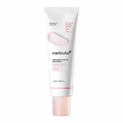 Medicube Pdrn Pink Tone Up Sun Cream 50ml-Sunscreen-Beauty and hair supply